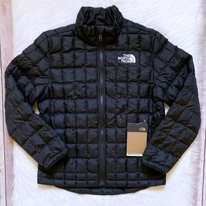 The North Face Boys’ ThermoBall Insulated Black Jacket